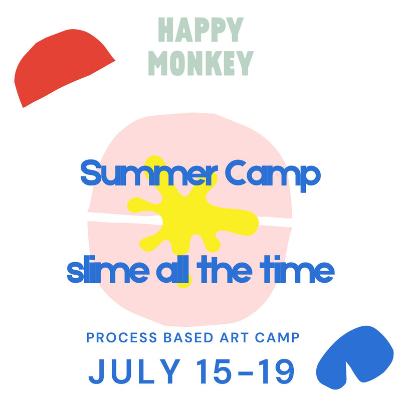 Summer Camp 2024 | Slime All The Time  July 15-19 | 9-1pm