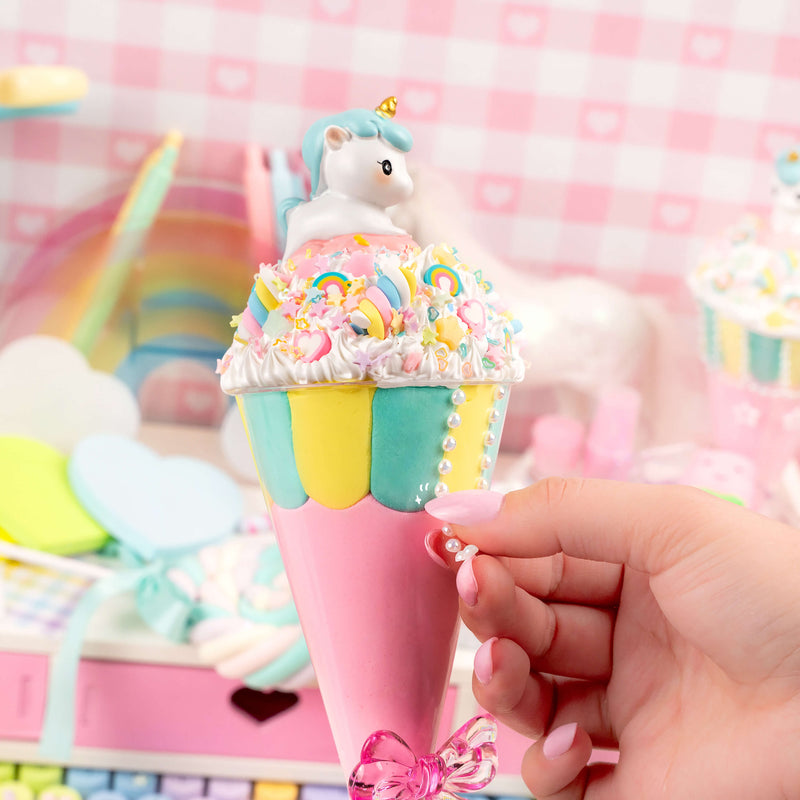 Play & Display Unicorn Parfait Clay Cafe Kit