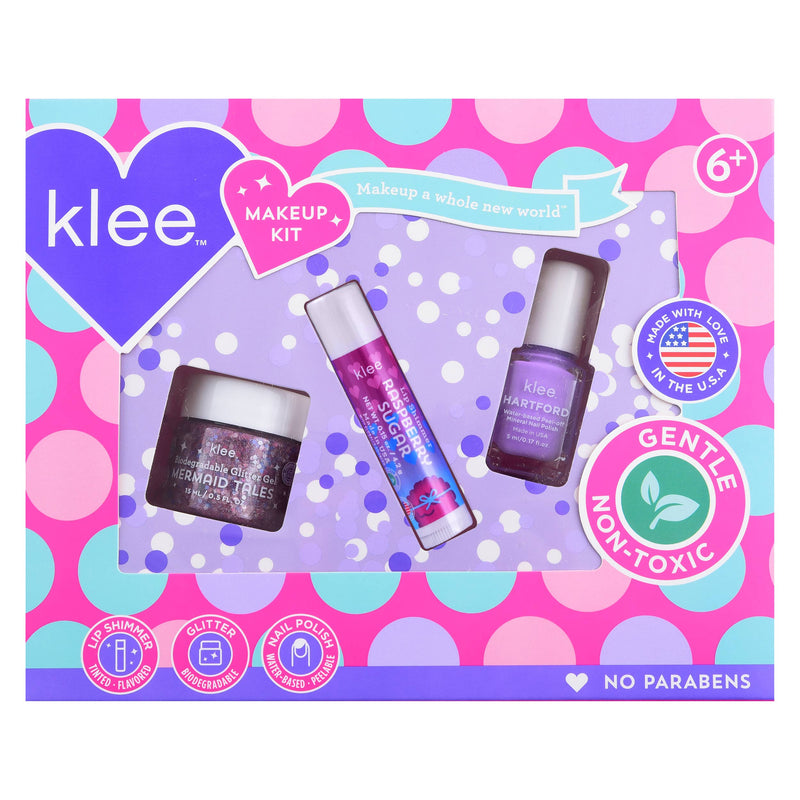 Pink Sugar Swirls - Sugar Pop 3-PC Makeup Kit: Purple Candy Sprinkles