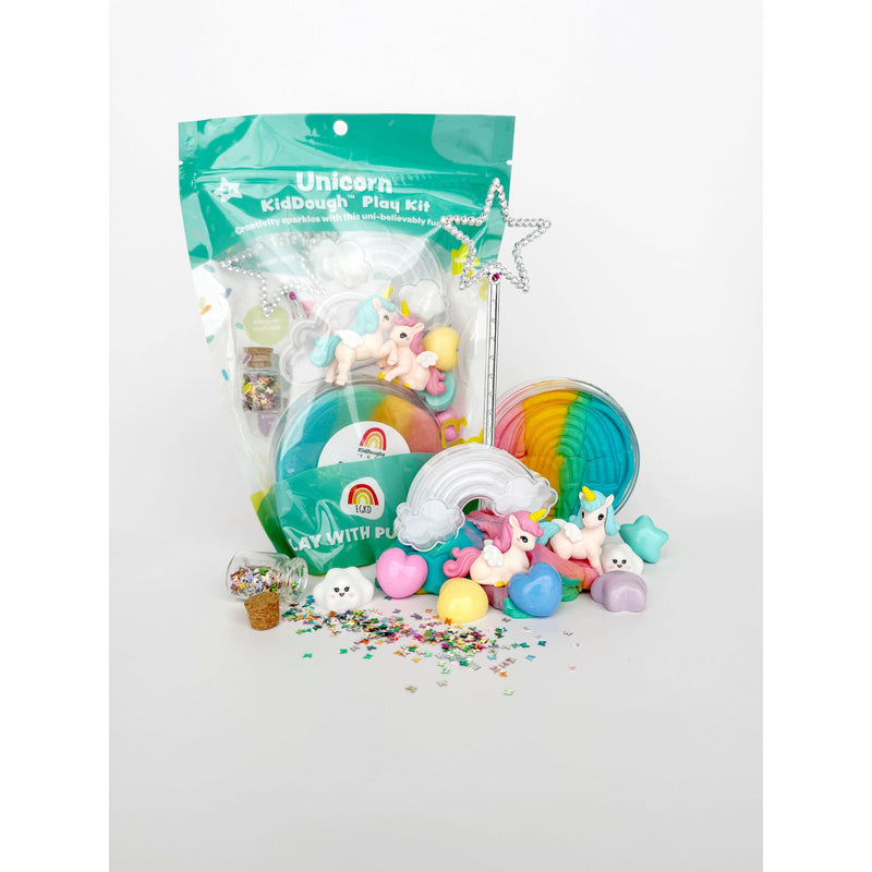 Unicorn (Rainbow Sherbet) KidDough Play Kit