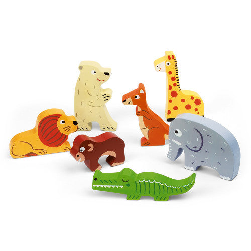 Wooden Chunky Puzzle - Zoo