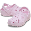 Crocs | Classic Floral Cut-Out Clog | Pink Milk