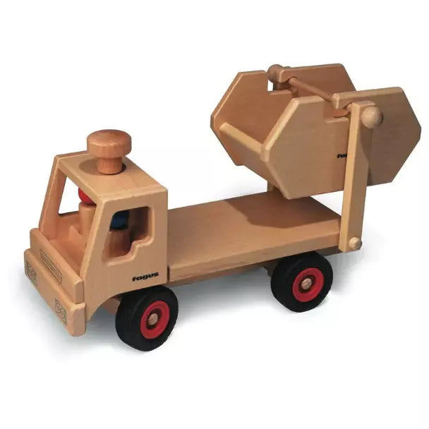 Fagus Wooden Skip Toy Truck