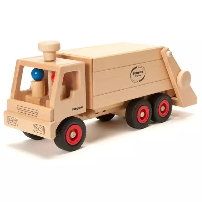 Fagus Wooden Garbage Tipper Toy Truck