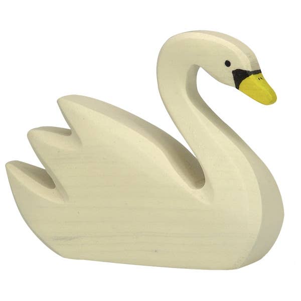 Holztiger |  Swan, Swimming