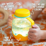 Glo Pals - Yellow Sensory Play Jar