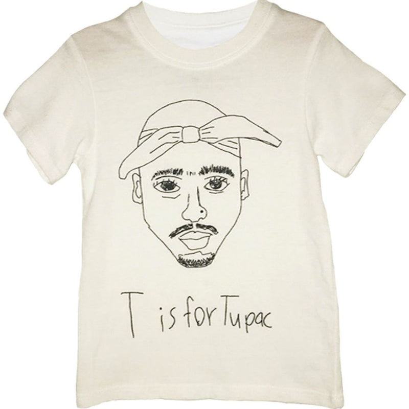 T is for Tupac Tee - Natural