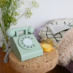 Wooden Vintage Telephone (Colors)