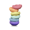 Stapelstein | Original Rainbow Pastel