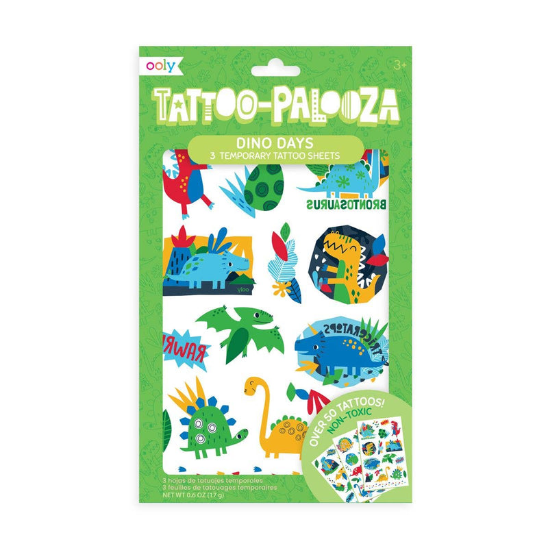Tattoo Palooza Temporary Tattoo - Dino Days