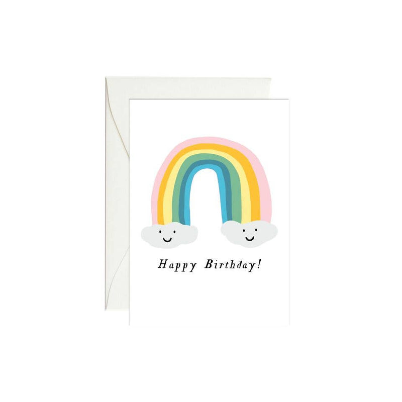 Birthday Rainbow Mini Enclosure Card