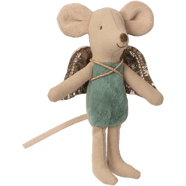 Maileg- Fairy Mice, Little Sister Happy Monkey Baby and Kids 