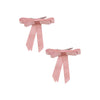 Grosgrain Bow Clip Set (2) - Sweet Nectar