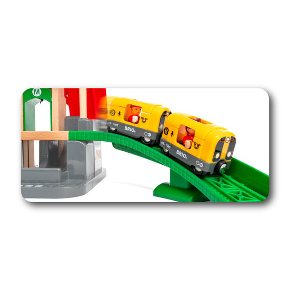 Brio Central Station Set Happy Monkey Baby and Kids