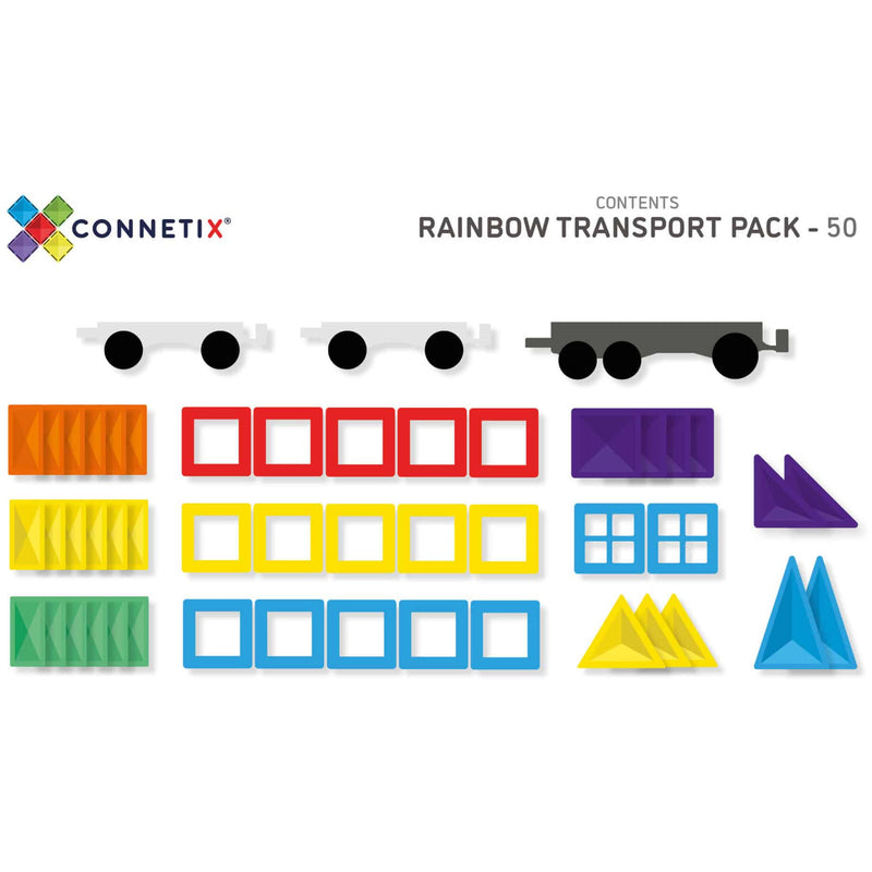 Rainbow Transport Pack 50 pc