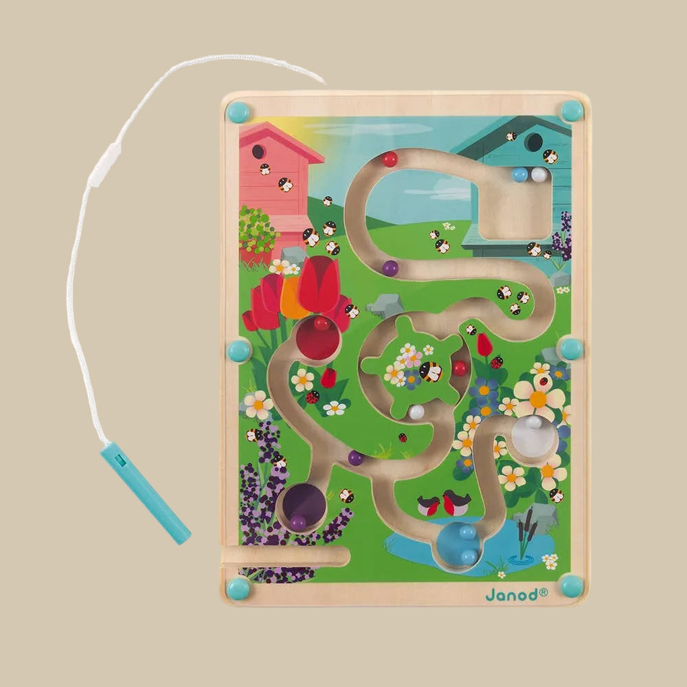 Janod Gioco Della Scimmia J02812 - Gioco Di Rapidità E Memoria Per Bambini 2-4 Giocatori - 72 Carte, Banane E Cestino In Feltro