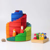 Counterrotating Stepped Spiral Building Set