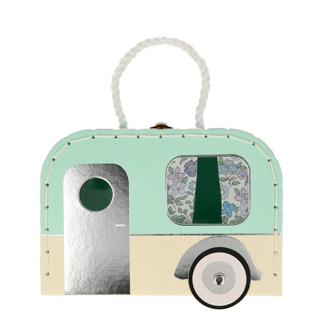 Konges Slojd Caravan Bunny Mini Suitcase Doll Happy Monkey Baby & Kids