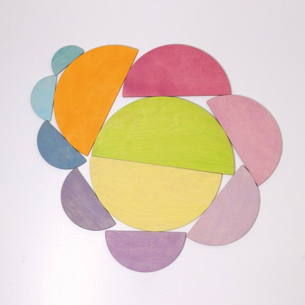 Grimm's Pastel Semi Circles Happy Monkey Baby and Kids