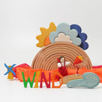Grimm's Building Set- Weather Happy Monkey Baby and Kids