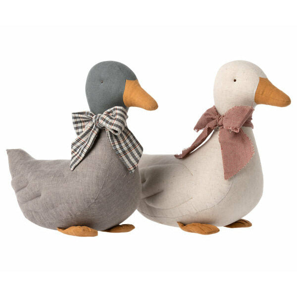 Maileg- Duck, Grey Happy Monkey Baby and Kids 
