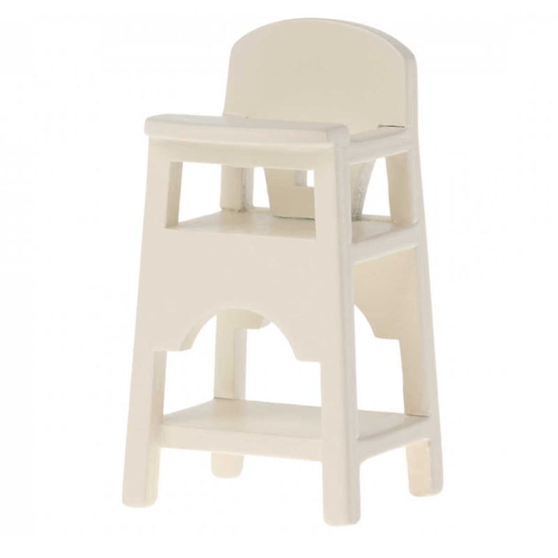Maileg- High Chair, Mouse- Off White Hapy Monkey Baby and KIds