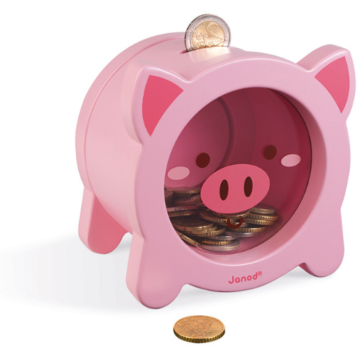 Janod Piggy Money box Happy Monkey Baby & Kids
