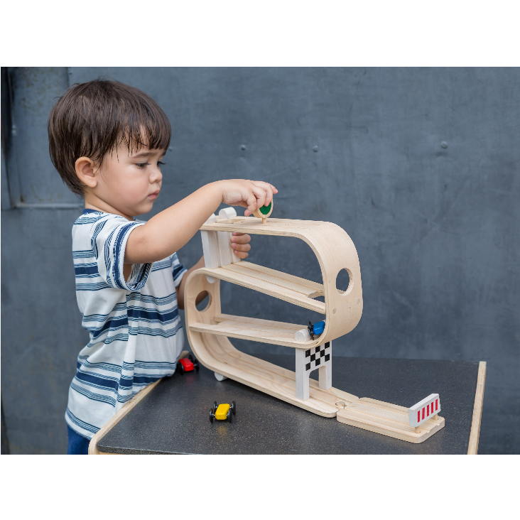 Plan Toys Ramp Racer Happy Monkey Baby & Kids