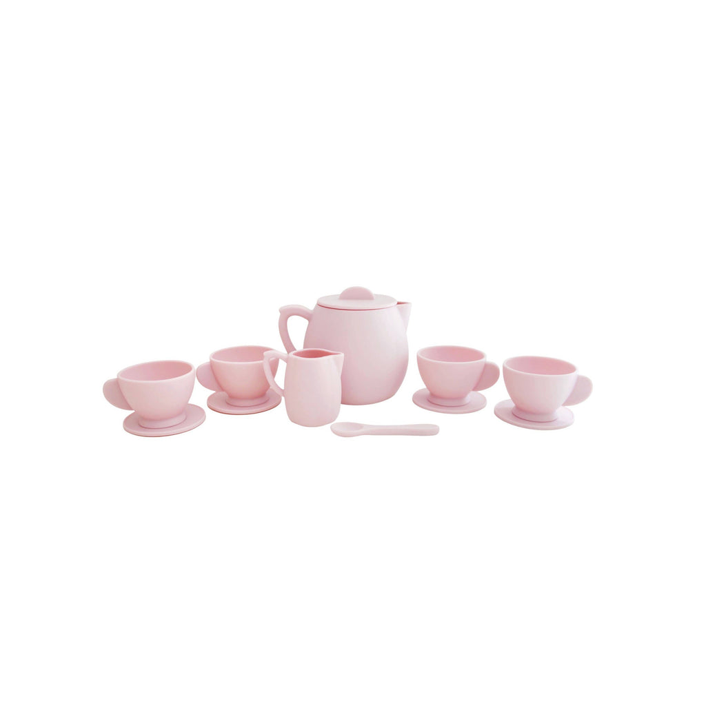 Primrose Pink Silicone Tea Play Set