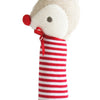 Alimrose- Rudolph Squeaker Red Stripe Happy Monkey Baby and Kids 
