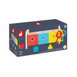 Janod Shape Sorter Box with Keys Happy Monkey Baby & Kids