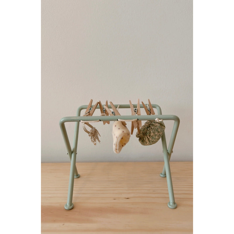 Maileg Drying Rack with Pegs - Micro Size