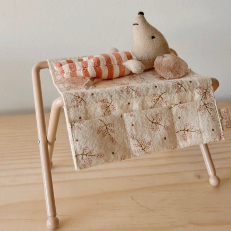 Maileg Nursery Table, Baby Mouse- Rose