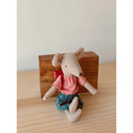 Tricycle mouse, Big Sister with bag- Red