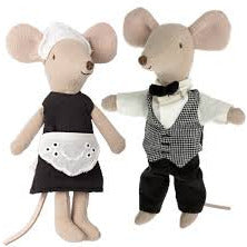 Maileg Waiter Clothes for Mouse Happy Monkey Baby & Kids