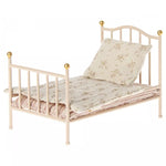 Maileg- Vintage Bed, Mouse- Rose Happy Monkey Baby and Kids