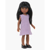 Minikane Amigas Doll Nora in Purple Dress
