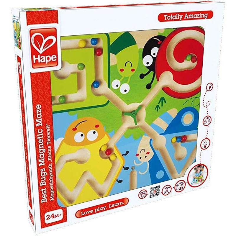 Hape Best Bugs Magnetic Maze Happy Monkey Baby & Kids