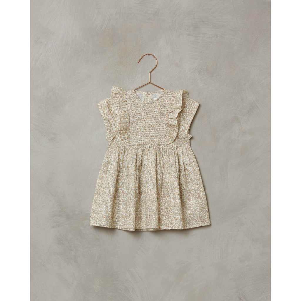Noralee Blythe Dress | Soft Floral Happy Monkey Baby & Kids