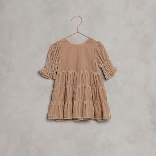 Noralee- Ophelia Dress | Apricot Happy Monkey Baby and Kids