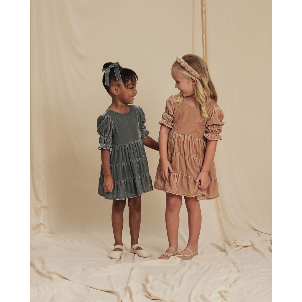 Noralee- Ophelia Dress | Apricot Happy Monkey Baby and Kids