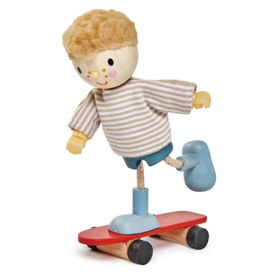 Tender Leaf Toys Edward and His Skateboard Happy Monkey Baby & Kids