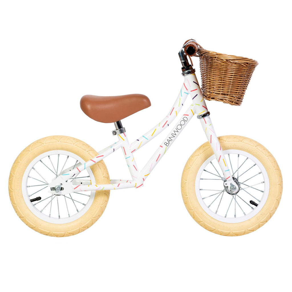Banwood x Marest- Balance Bike | Allegra White Happy Monkey Baby and Kids