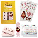 Miss Nella- Nails and Accessories Set Manicure Kit Happy Monkey Baby and Kids